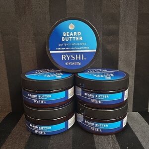 5pc Lot Ryshi Beard Butter 2.64oz Each